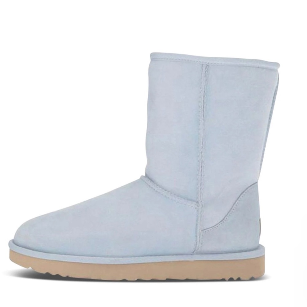 Light blue uggs worn once send offers!